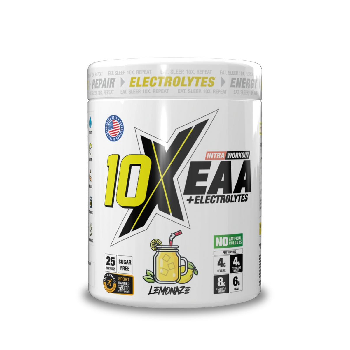 10X Athletic EAA 450g Lemonaze