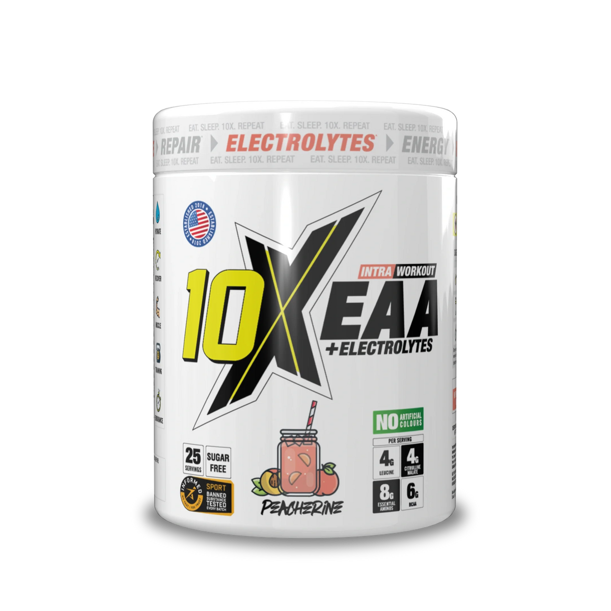 10X Athletic EAA 450g Peacherine