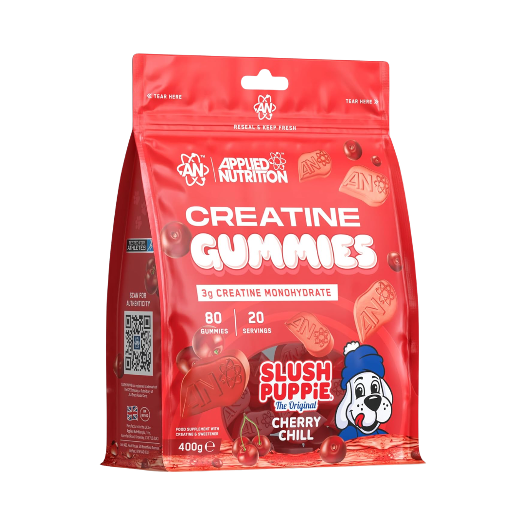 Applied Nutrition Creatine Gummies 80 Gummies Cherry Chill SLUSH PUPPiE