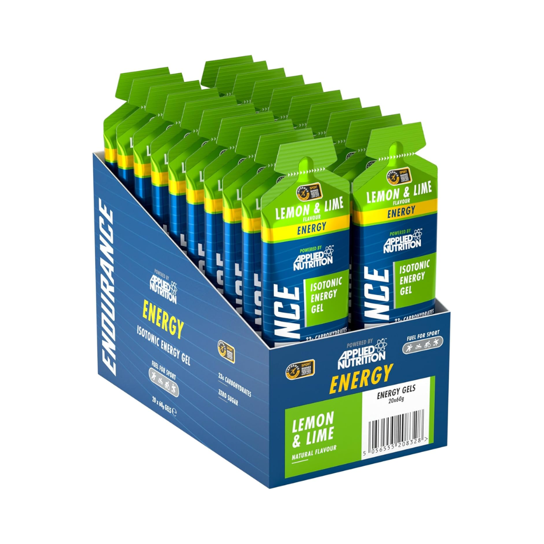 Applied Nutrition Endurance Energy Gel 20x60g Lemon Lime