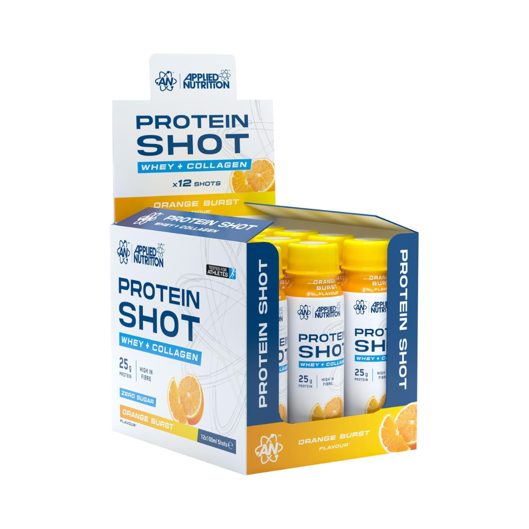 Applied Nutrition Protein Shot 12x100ml Orange Burst