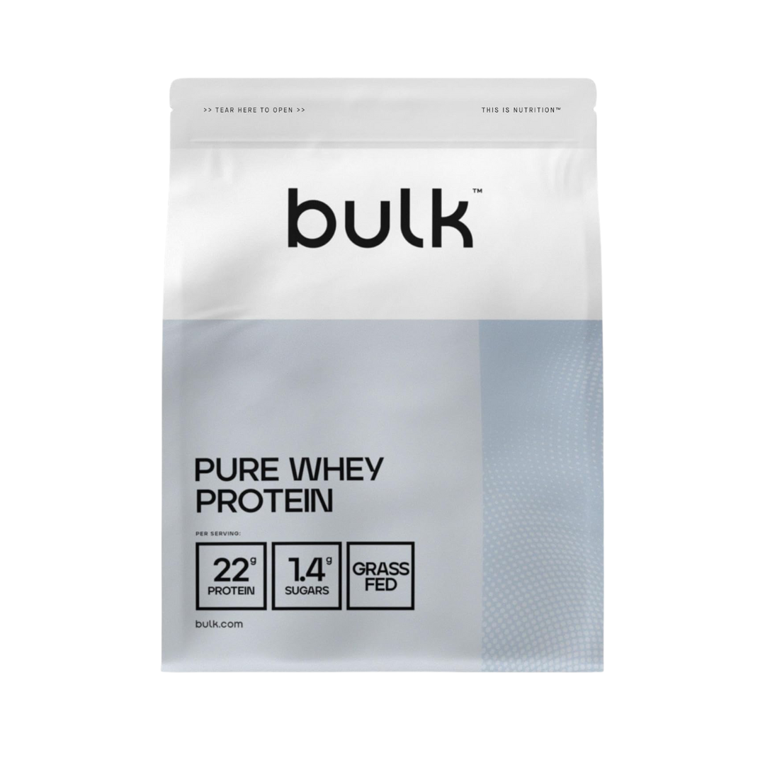 Bulk Pure Whey Protein 900g Strawberry