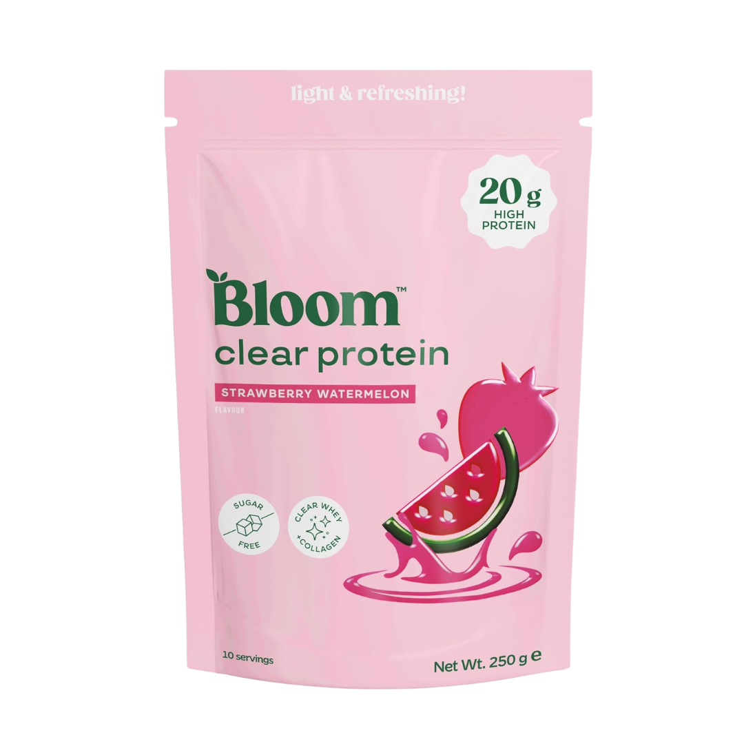 Bloom Clear Protein Collagen 250g Strawberry Watermelon