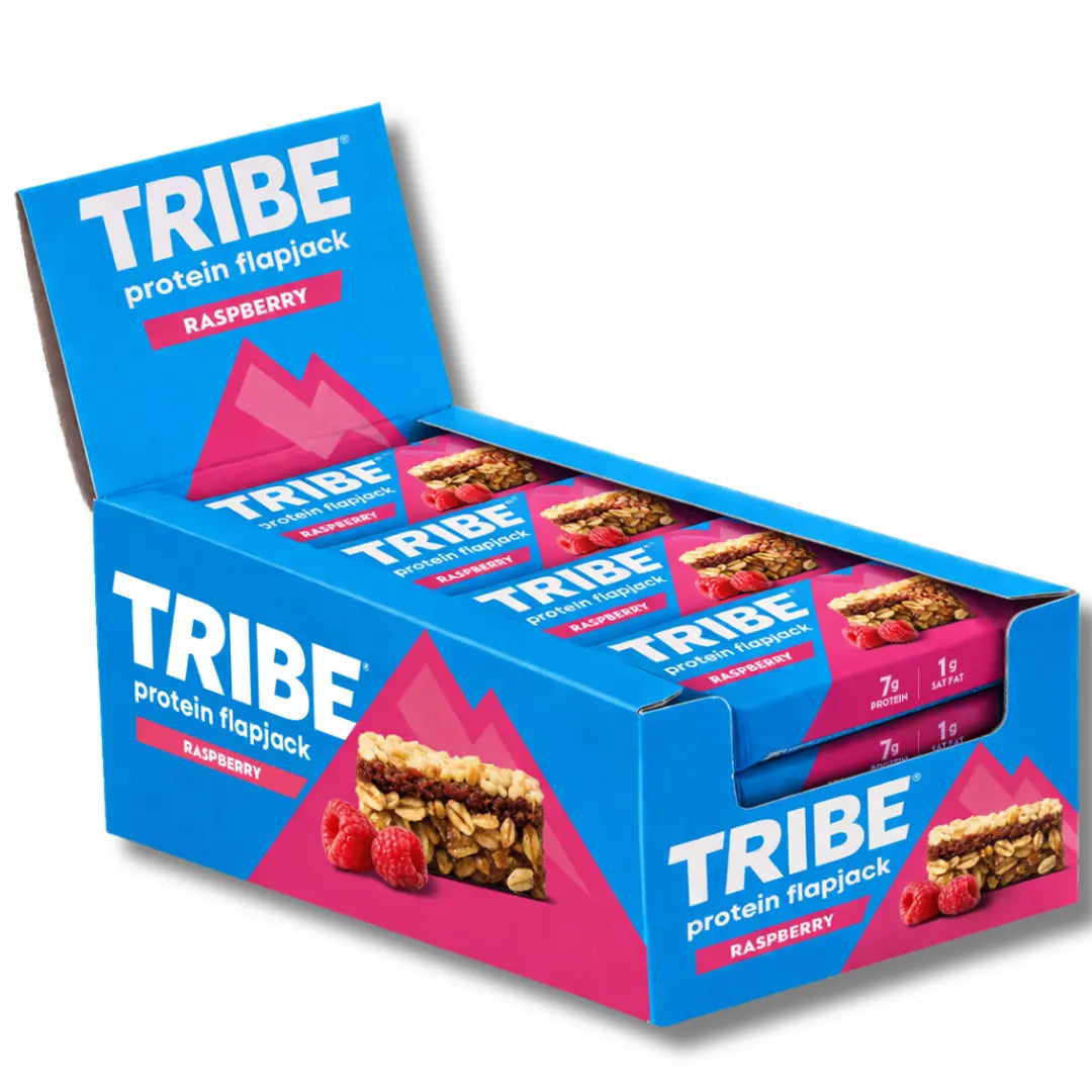 Tribe Protein Flapjack 12x50g Raspberry