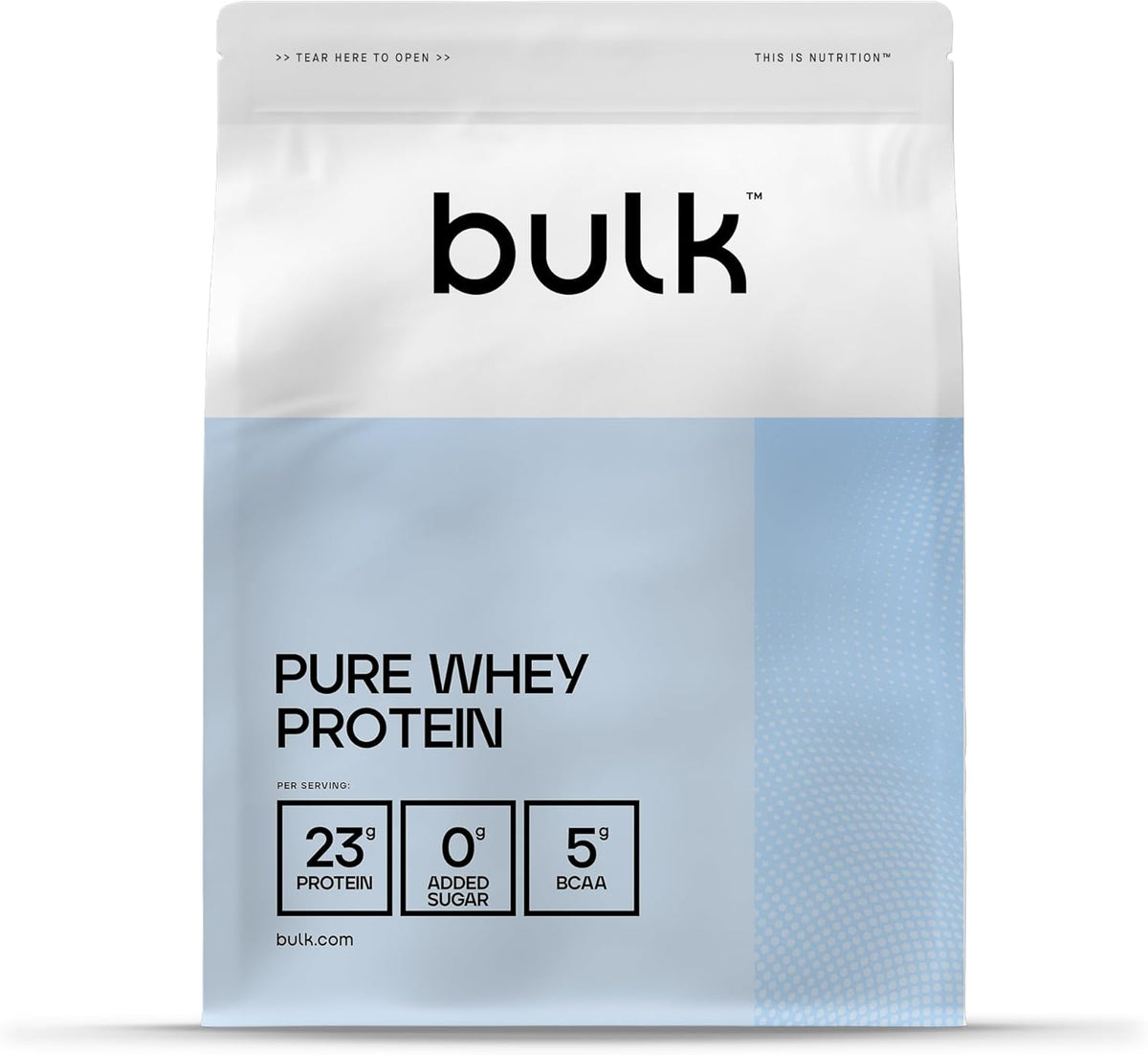 Bulk Pure Whey Protein 1kg Unflavoured