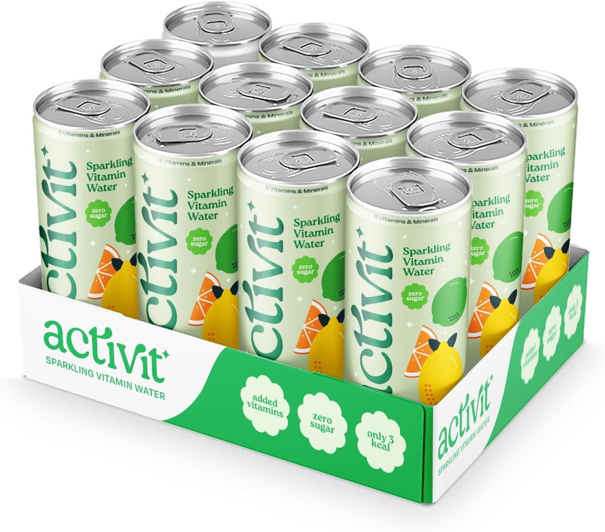 Actiph Activit 12x330ml Lemon & Lime