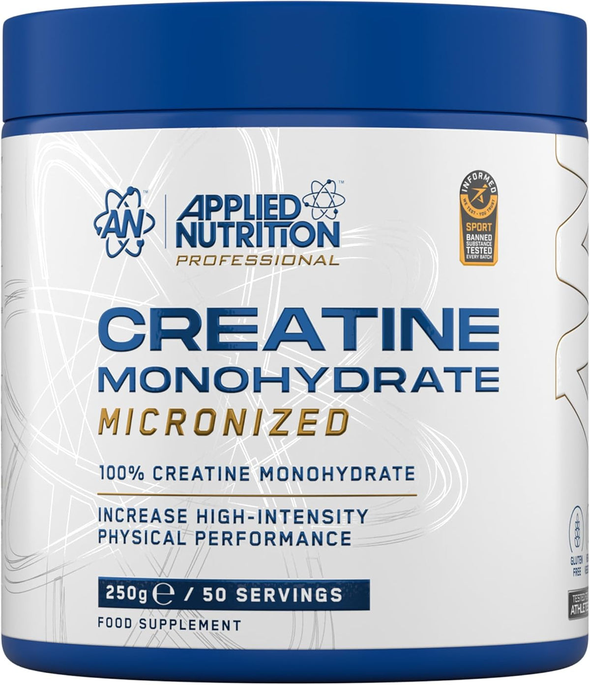 Applied Nutrition Creatine Monohydrate 250g Unflavoured