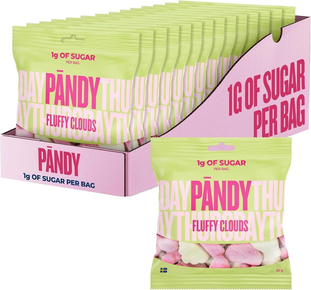 PANDY Candy 14x50g Fluffy Clouds