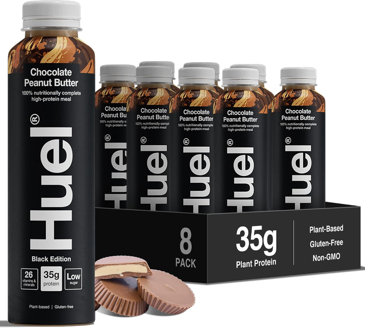Huel Ready-to Drink Black Edition 8x500ml Chocolate Peanut Butter