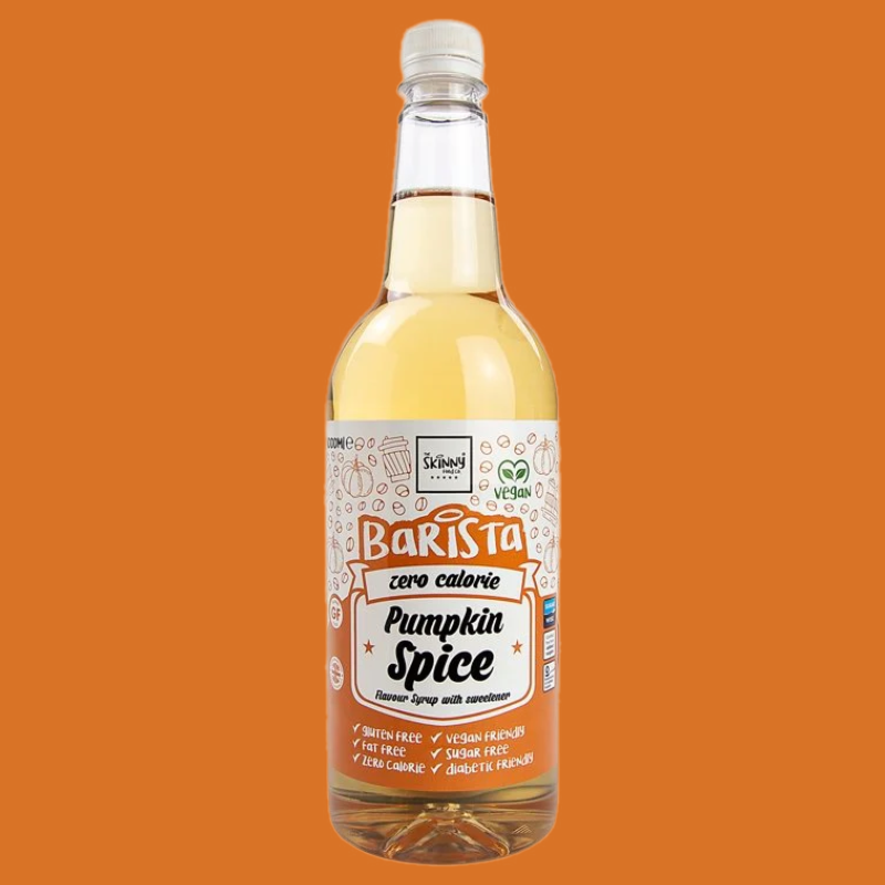 Skinny Food Co. Zero Calorie Sugar Free Coffee Syrup - Pumpkin Spice