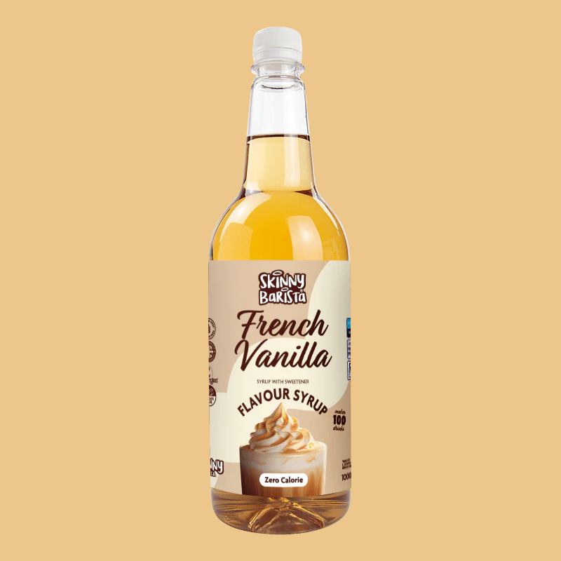 Skinny Food Co. Zero Calorie Sugar Free Coffee Syrup - French Vanilla
