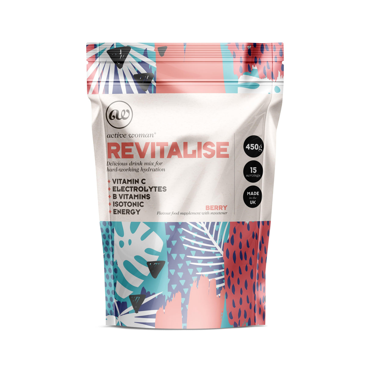 Bio-Synergy Active Woman Revitalise 450g Berry