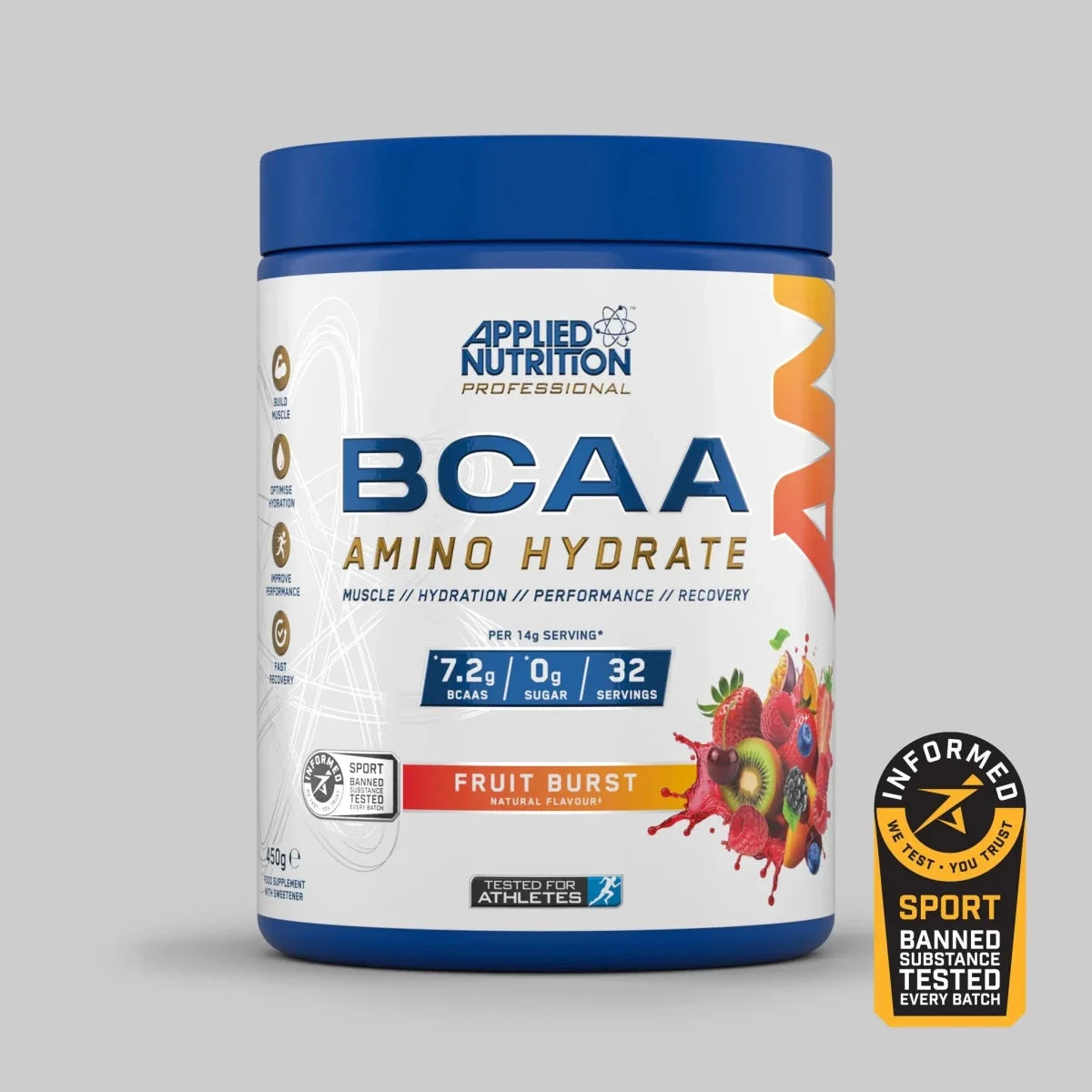 Applied Nutrition BCAA Amino-Hydrate 450g Fruit Burst
