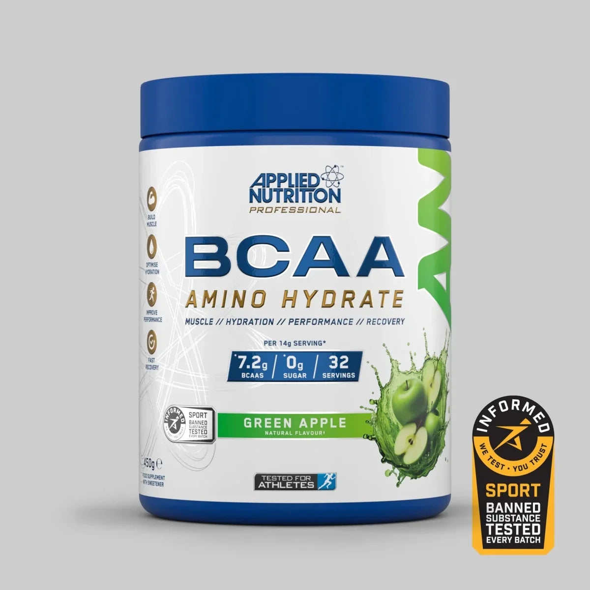 Applied Nutrition BCAA Amino-Hydrate 450g Green Apple