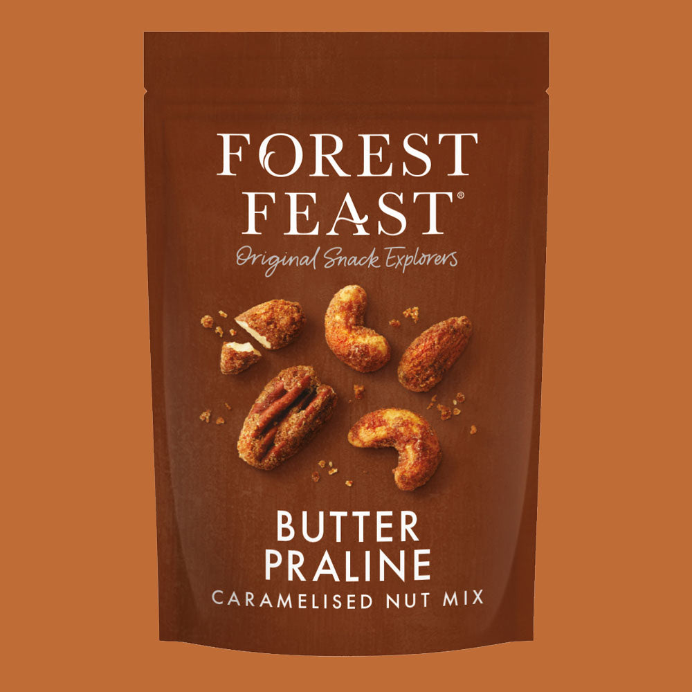 Forest Feast Butter Praline Caramelised Nut Mix 120g NEW!