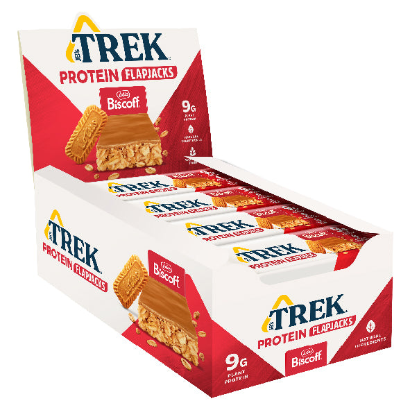 JB's Trek Biscoff® Protein Flapjack Pack of 16