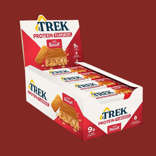 JB's Trek Biscoff® Protein Flapjack Pack of 16