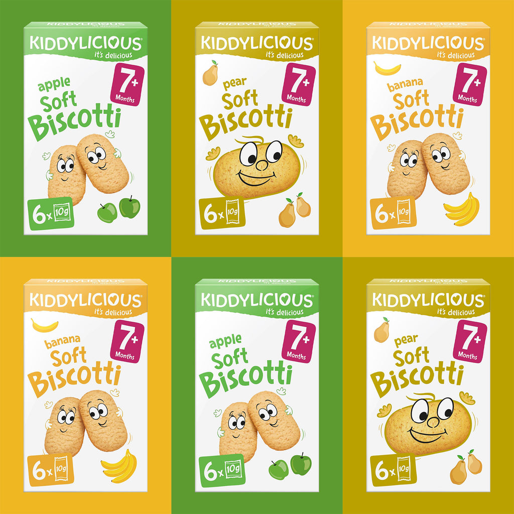Kiddylicious - Soft Biscotti Selection