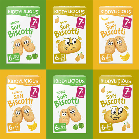 Kiddylicious - Soft Biscotti Selection