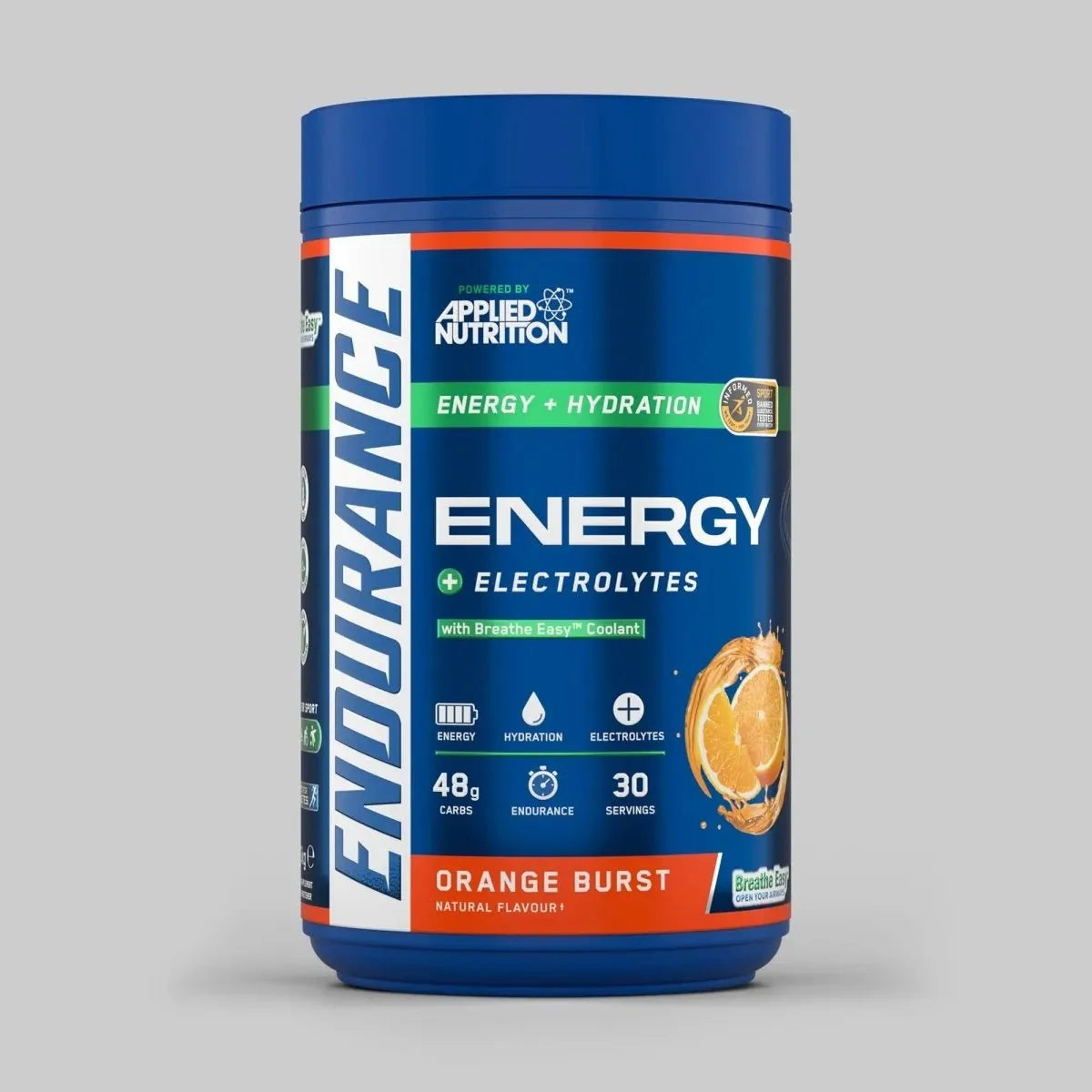Applied Nutrition Endurance Carb Electrolyte Energy (Breathe) 1.5kg Orange Burst