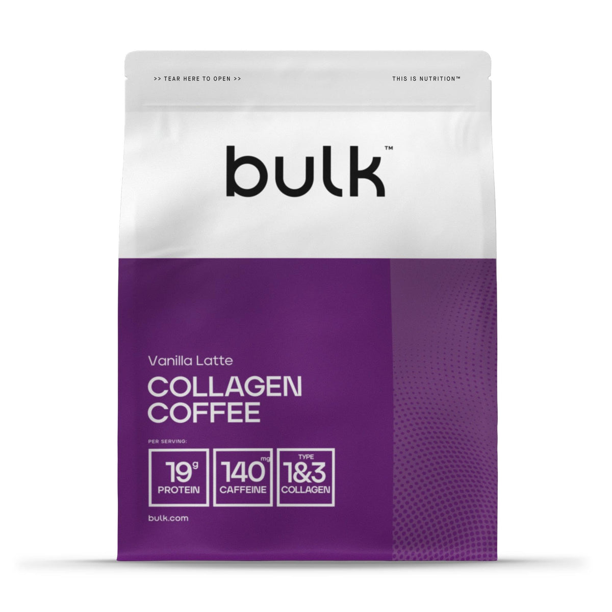 Bulk Collagen Coffee 500g Vanilla