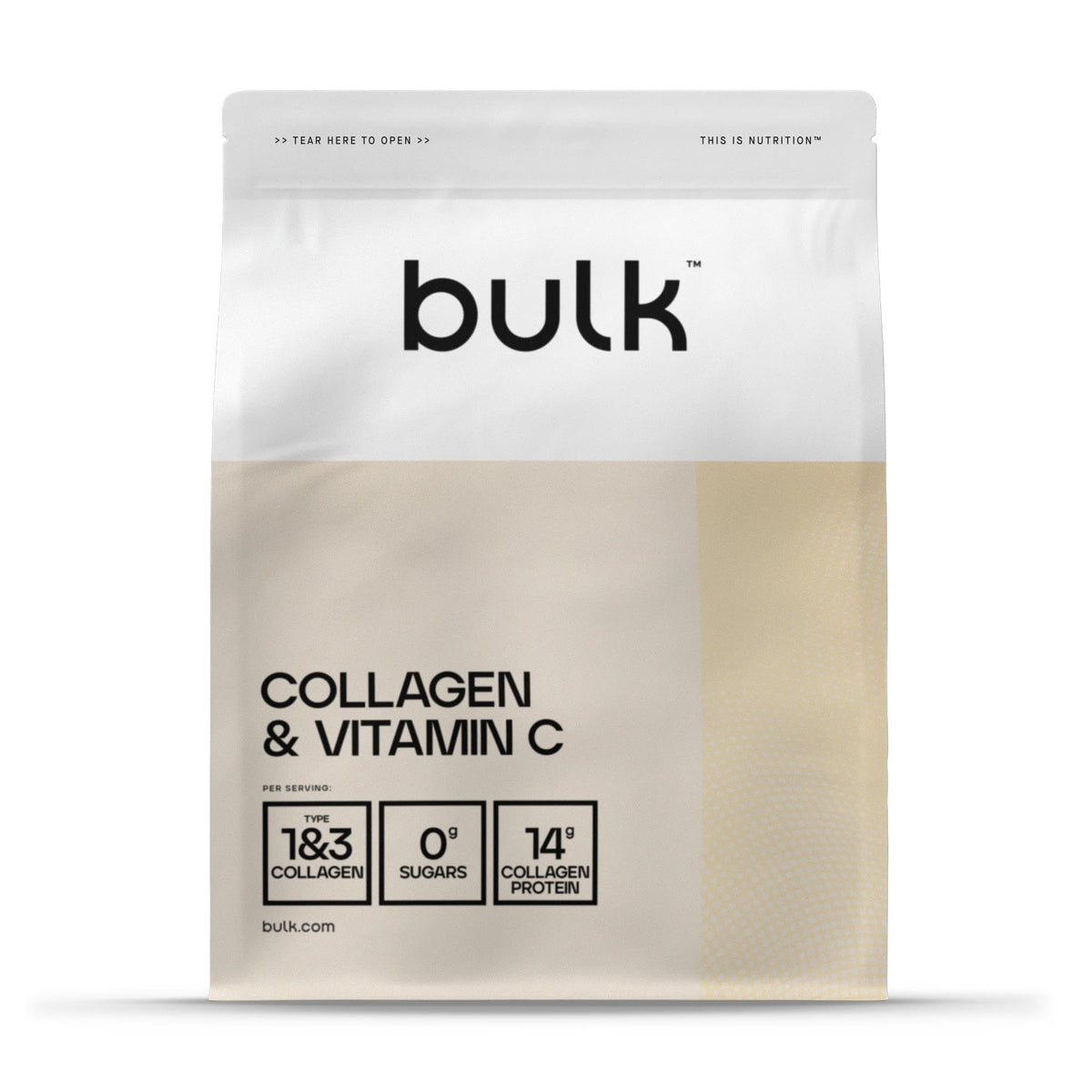 Bulk Collagen & Vitamin C 500g Unflavoured
