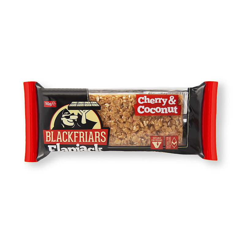 Blackfriars - Cherry and Coconut Flapjack