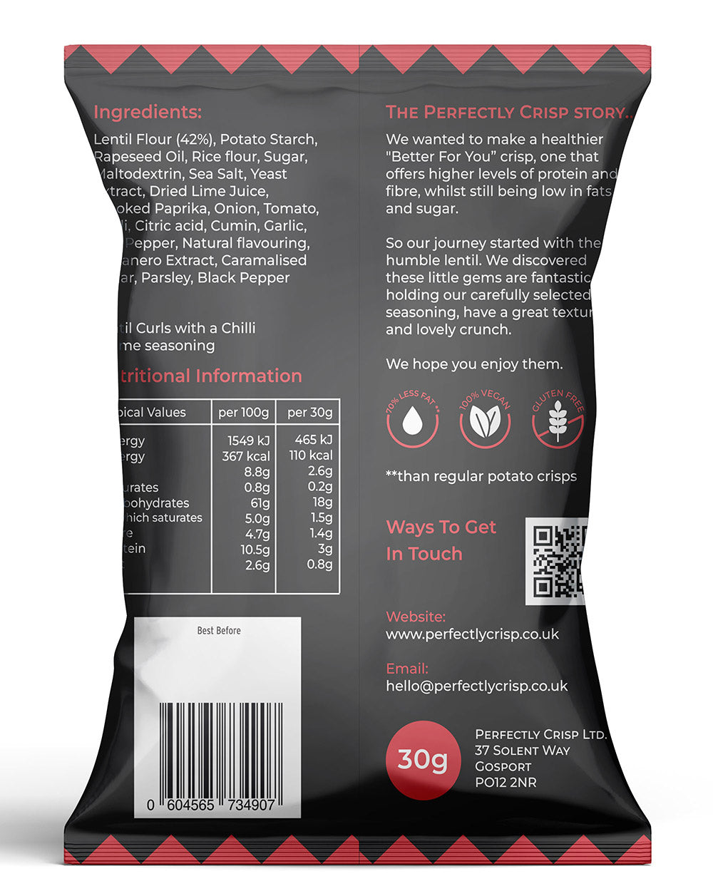 Nutritional information (full)