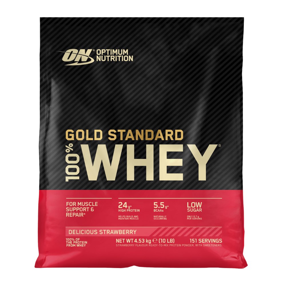 Optimum Nutrition Gold Standard 100% Whey 4.54kg Delicious Strawberry