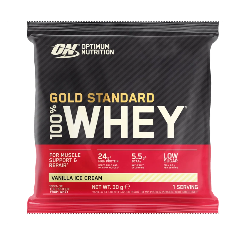 Optimum Nutrition Gold Standard 100% Whey Sachet 30g Vanilla Ice Cream