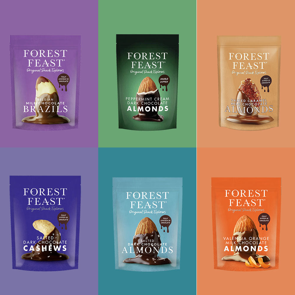 Forest Feast -Chocolate Covered Nut Selection