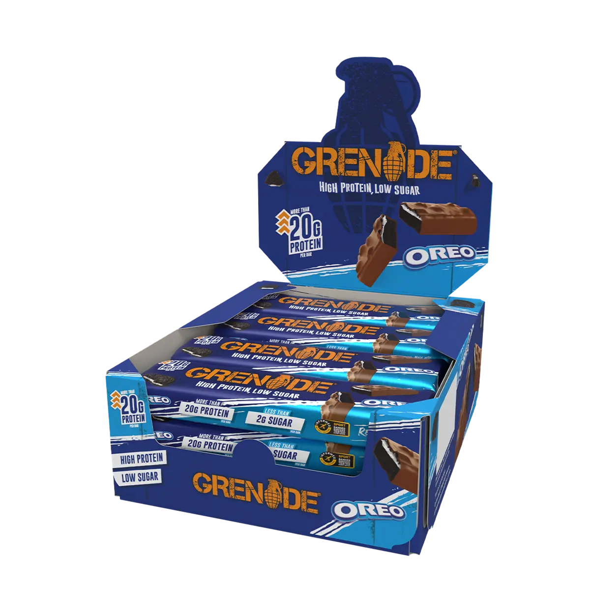 Grenade Protein Bar 12x60g Oreo