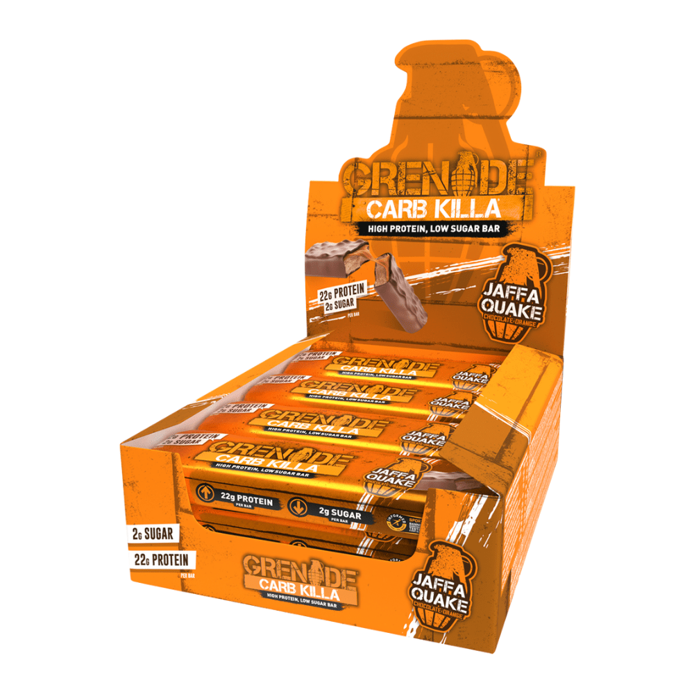 Grenade Protein Bar 12x60g Jaffa Quake