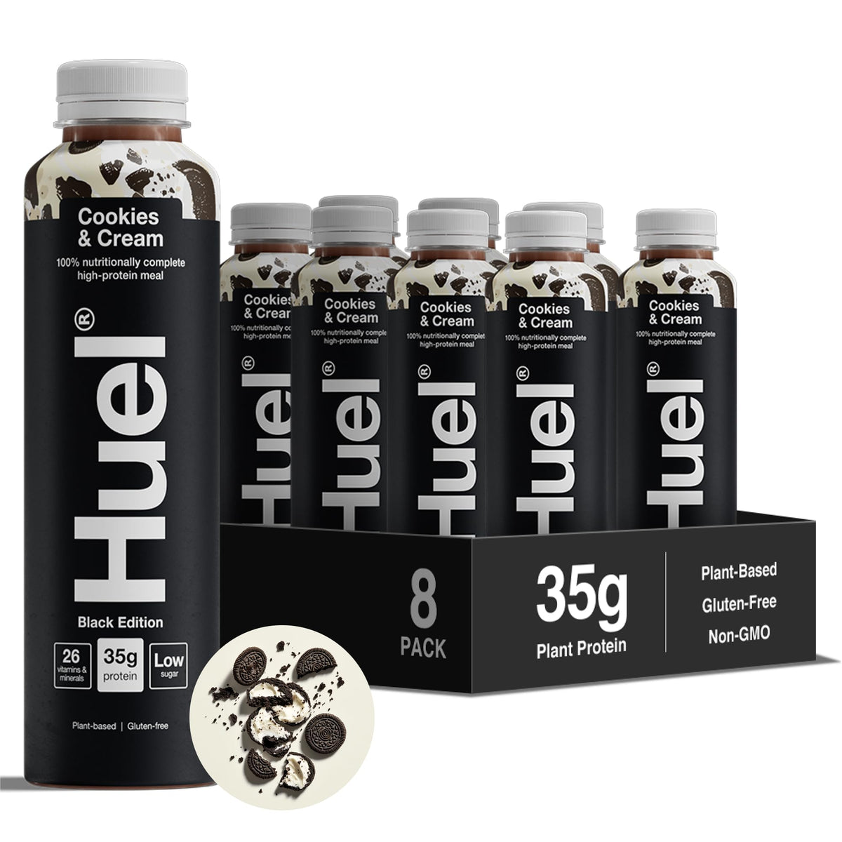 Huel Ready-to Drink Black Edition 8x500ml Cookies & Cream