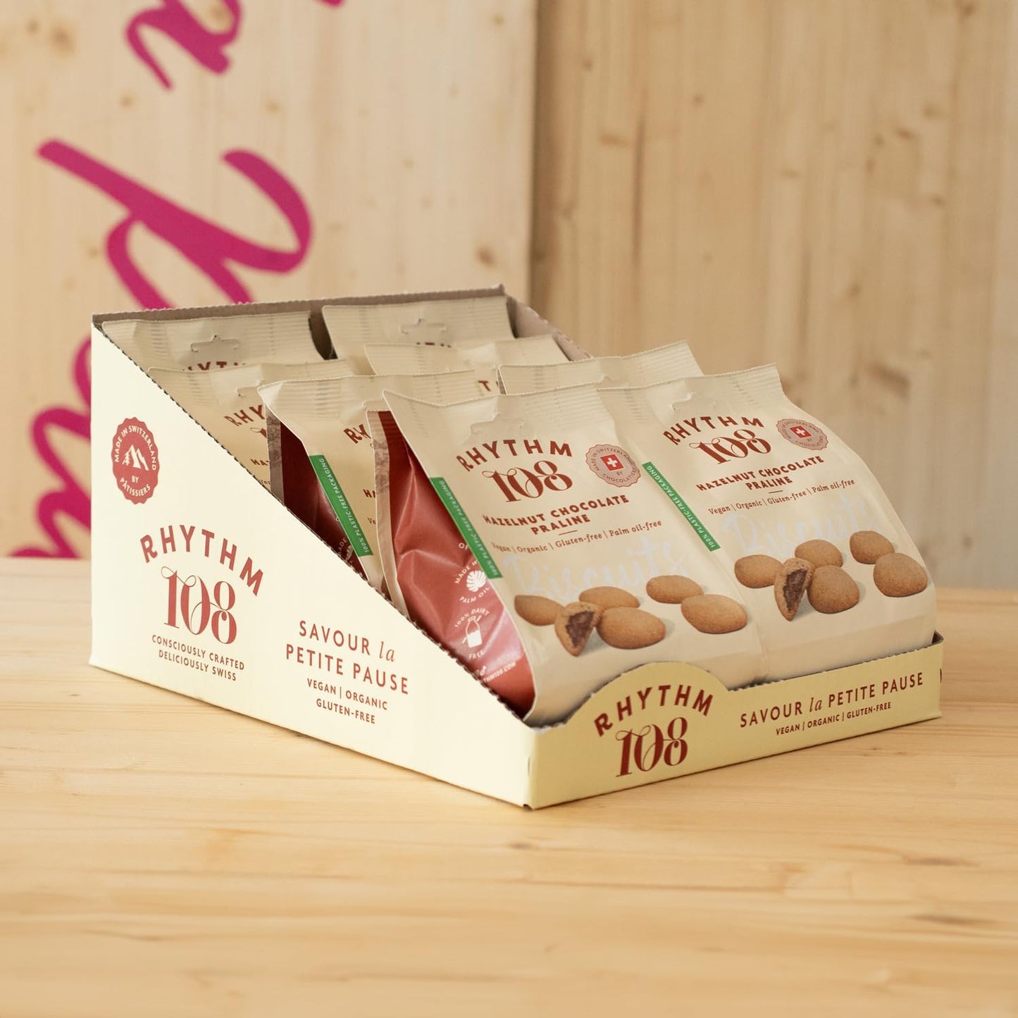 Rhythm 108 Hazelnut Chocolate Praline Biscuit