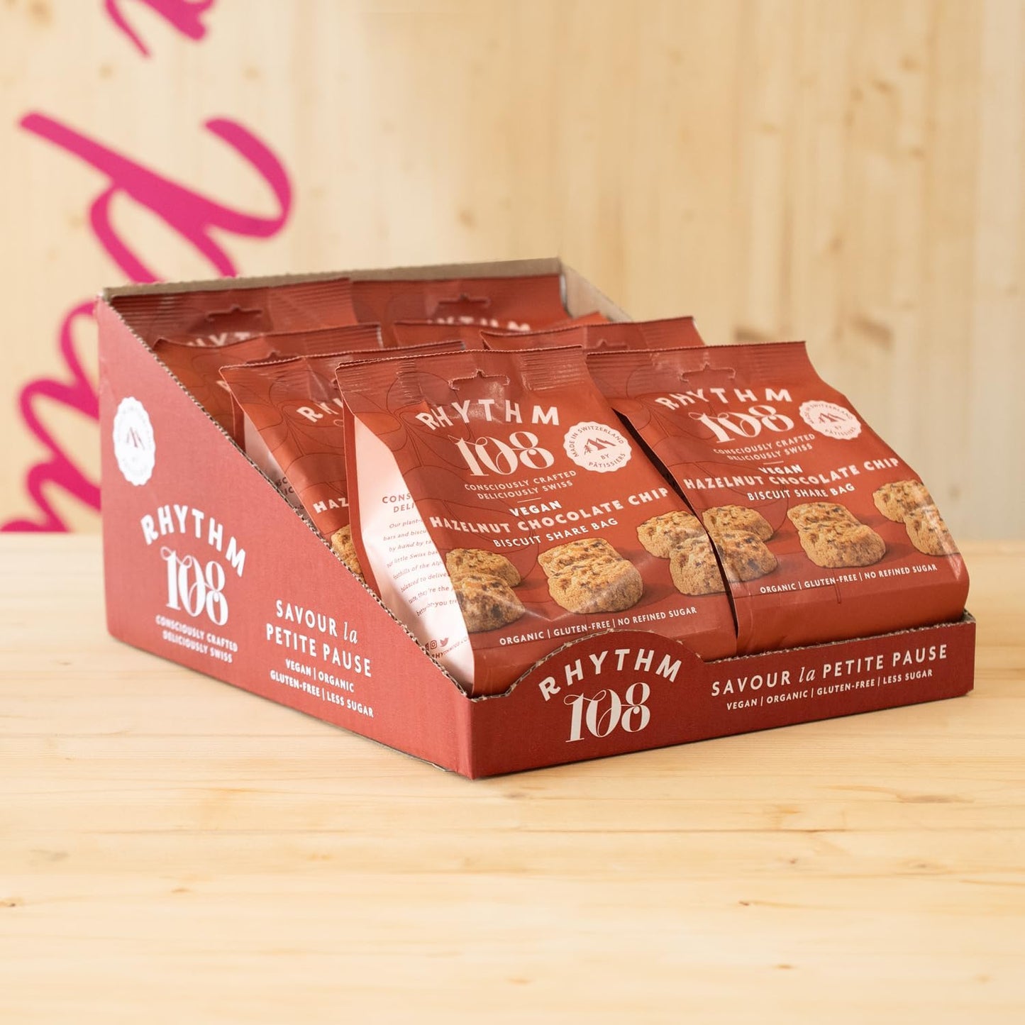 Rhythm 108 Hazelnut Chocolate Chip Biscuit