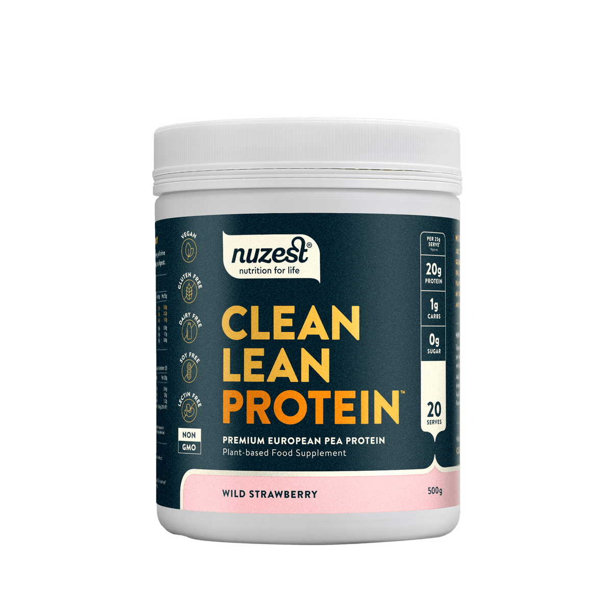 Nuzest Clean Lean Protein 500g Wild Strawberry