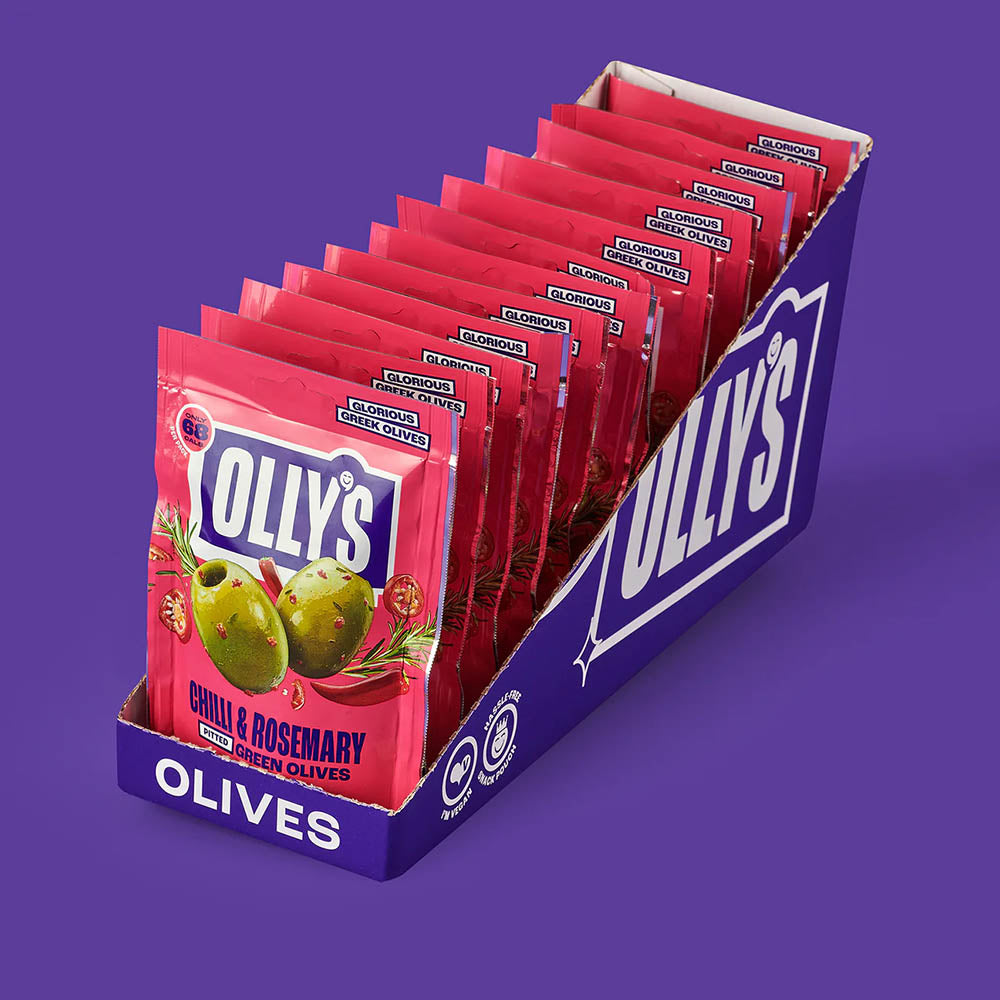 Olly's Olives - Chilli & Rosemary 50g