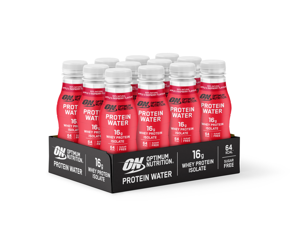 Optimum Nutrition Protein Water 12x350ml Apple & Raspberry