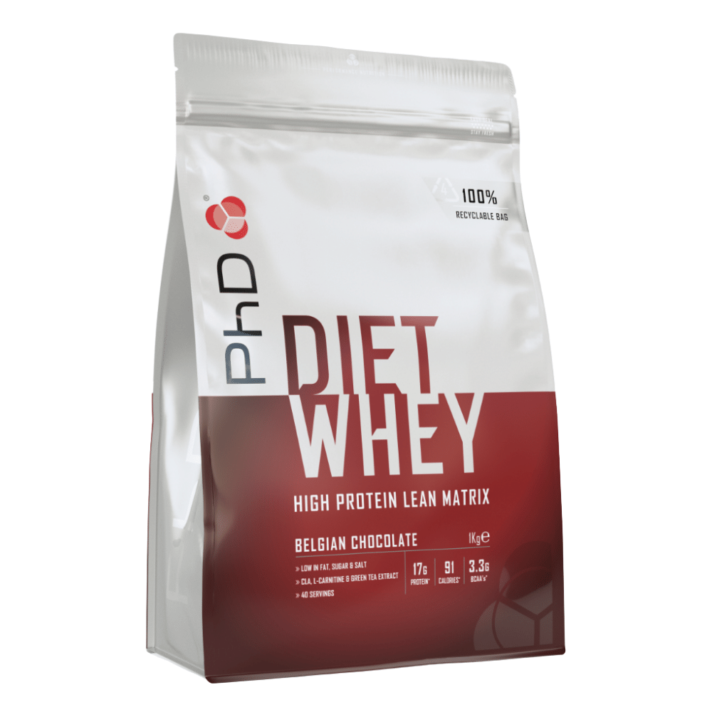 PhD Nutrition Diet Whey 1kg Belgian Choc