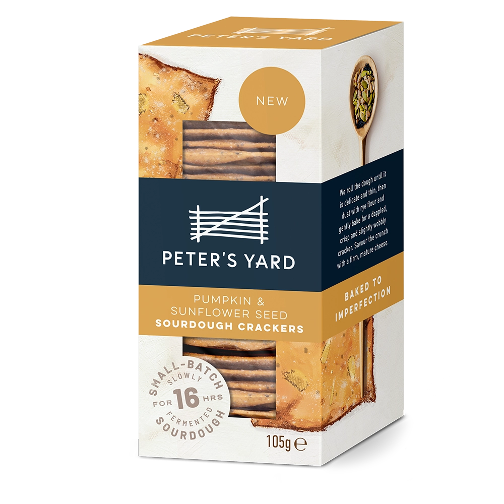 Peter's Yard - Pumpkin & Sunflower Seed Sourdough Cracker