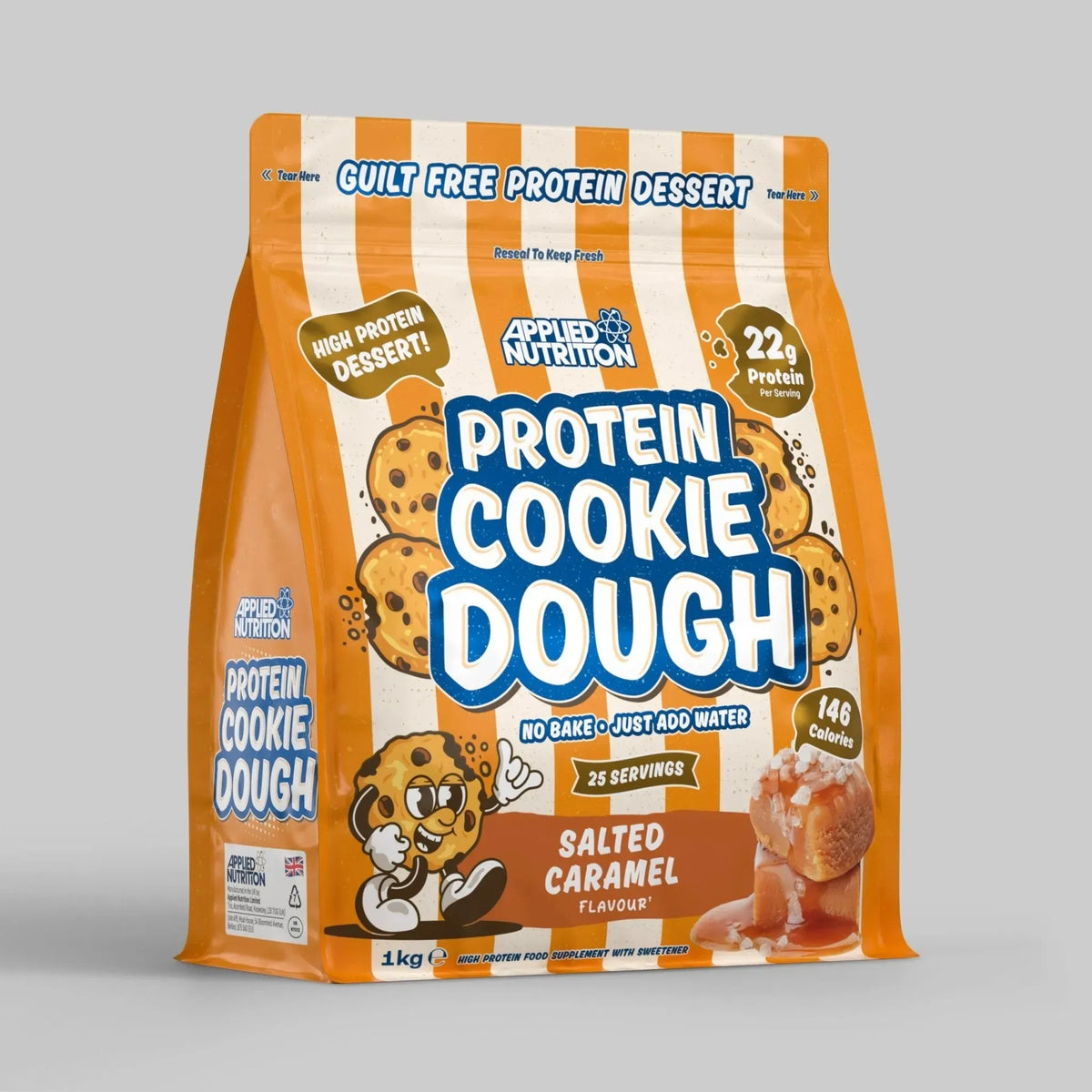 Applied Nutrition Protein Cookie Dough 1kg Salted Caramel