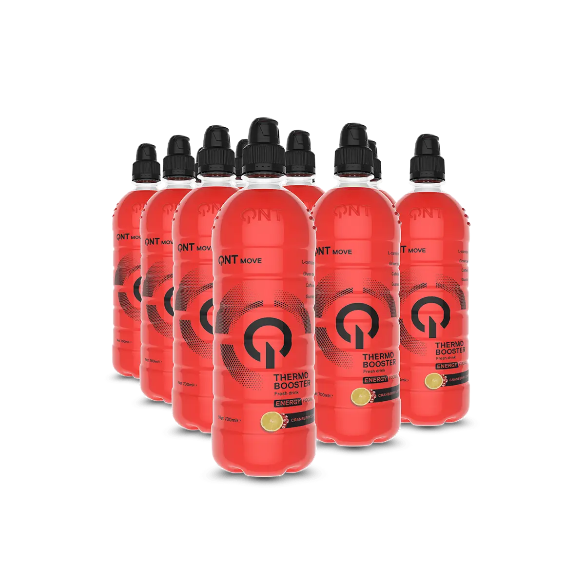 QNT Thermobooster 12x700ml Cranberry/Lemon