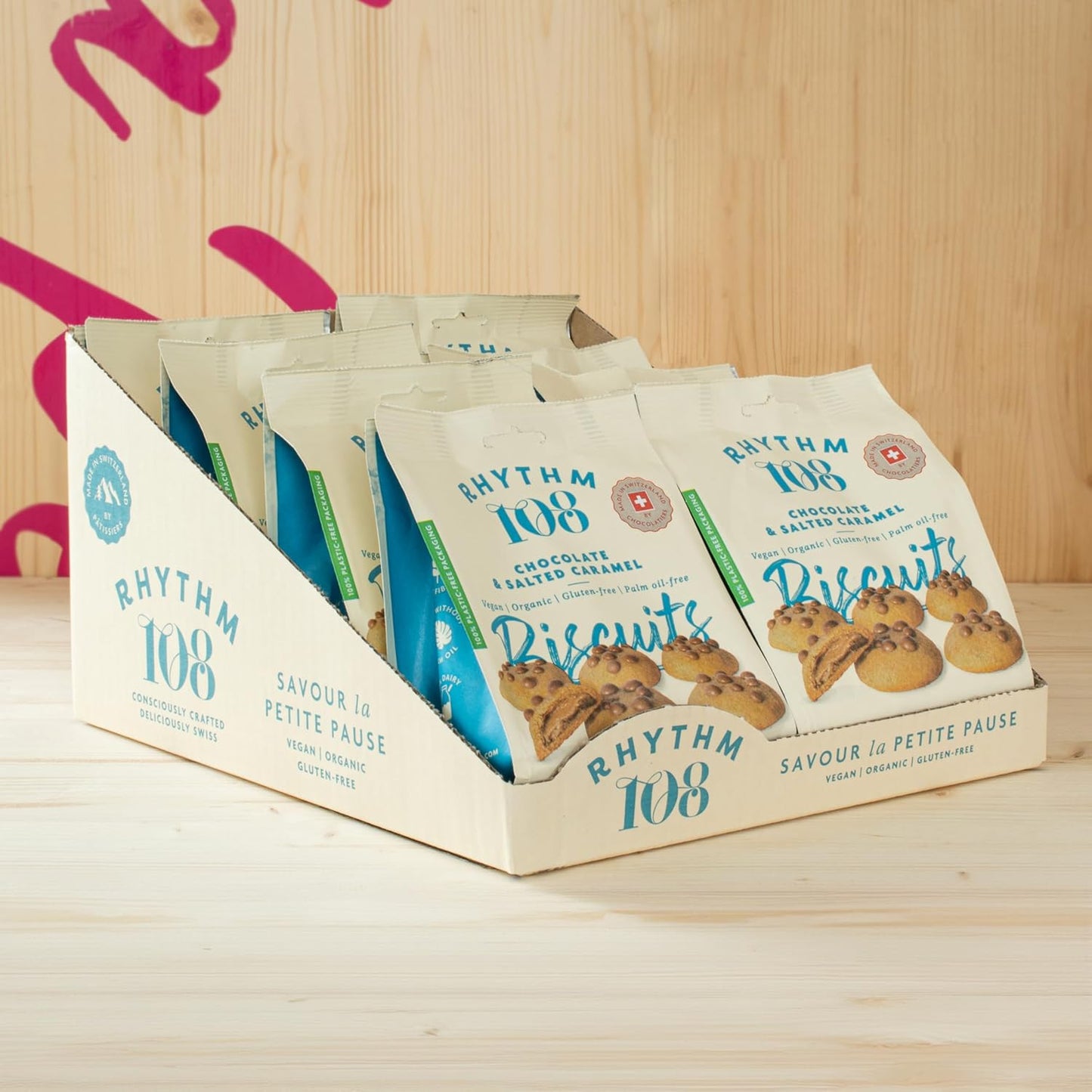 Rhythm 108 Golden Salted Caramel Filled Biscuits