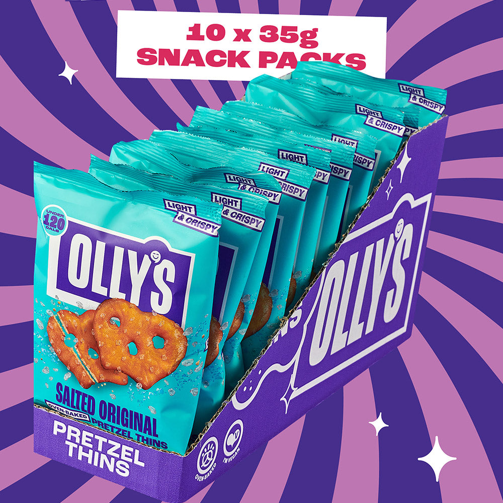 Olly's - Salted Original Pretzel 10x35g