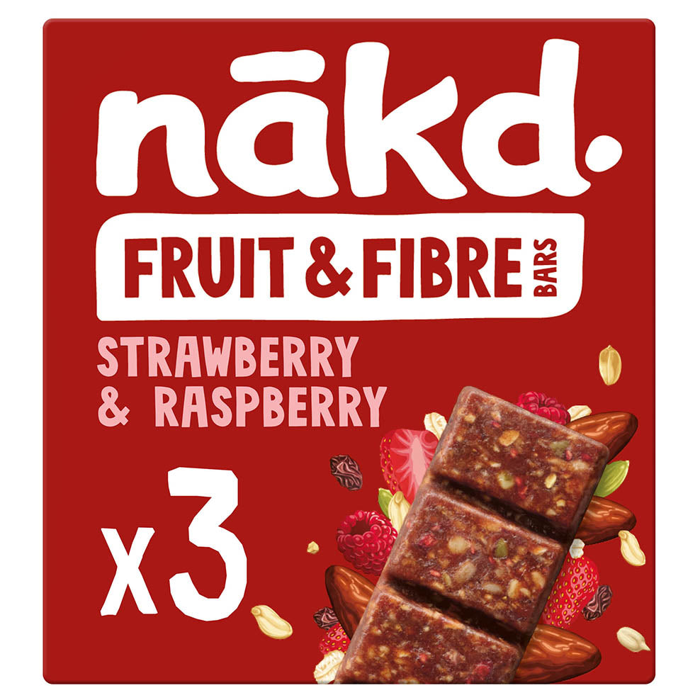 NAKD Fruit and Fibre - Strawberry & Raspberry