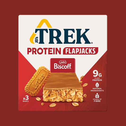 JB's Trek Biscoff® Protein Flapjack 3 x 50g