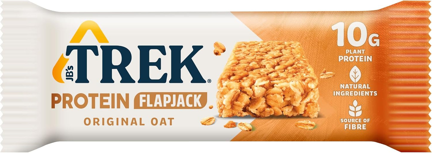JB's Trek Original Oat Protein Flapjack Pack of 36