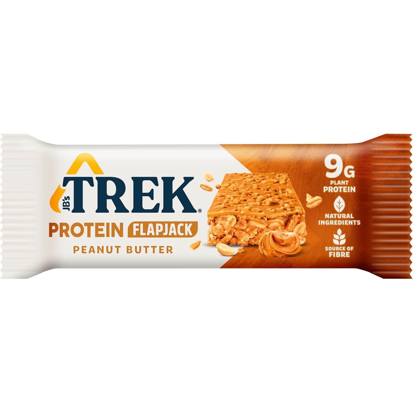 JB's Trek Peanut Butter Protein Flapjack Pack of 16