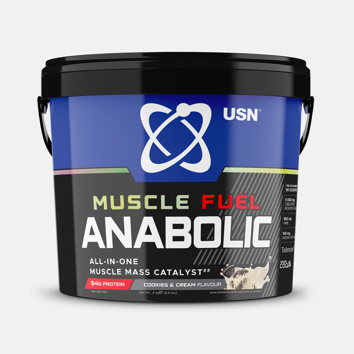 USN Muscle Fuel Anabolic 4kg Cookies Cream